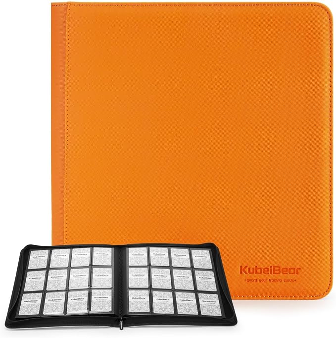Card Binder – 720 Capacity, Zippered Trading Card Holder by Unknown