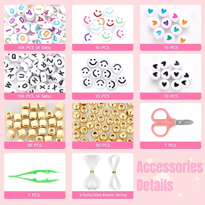 Funtopia 13000pcs 4mm Seed Beads - Image 5