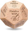Quilter's Dice, Handmade Wooden Quilting Decision Dice by oyeftp