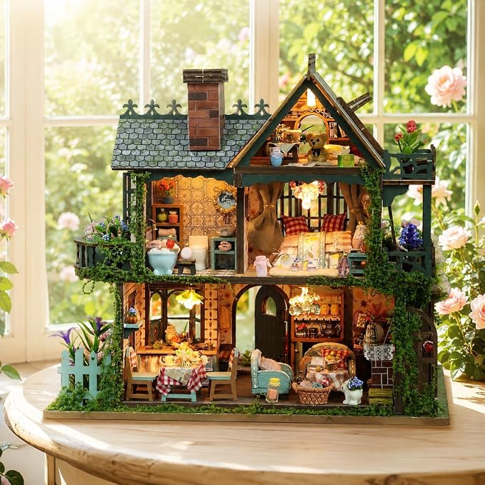 RHZN Miniature House Kit, Miniature Kit, Mini House Building Kit - Image 5