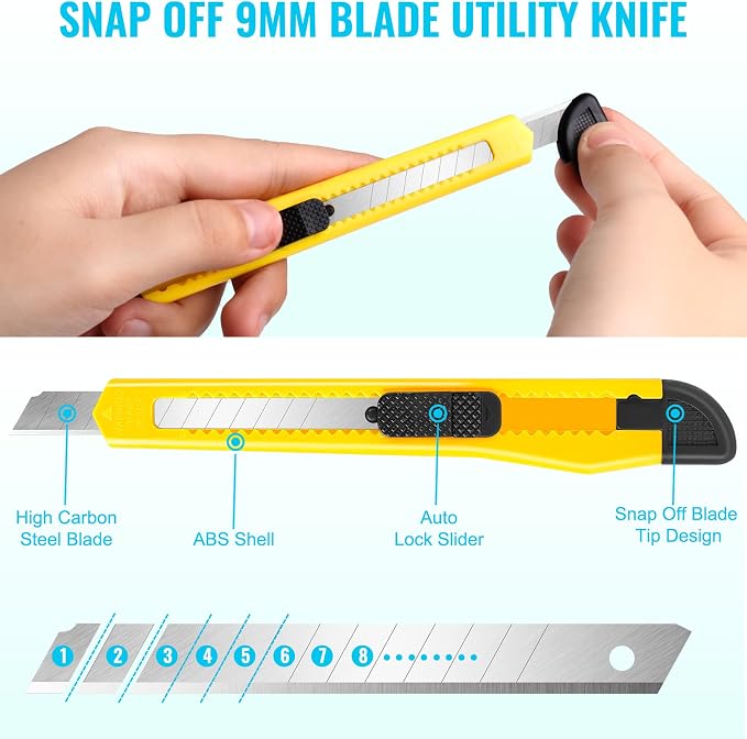 DIYSELF Exacto Knife Set, Hobby Knives Kit - Image 4
