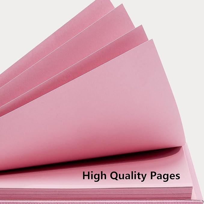 Vienrose Scrapbook Album 10x10 Inch Blank Thick Kraft Paper DIY Scrapbooking - Image 5