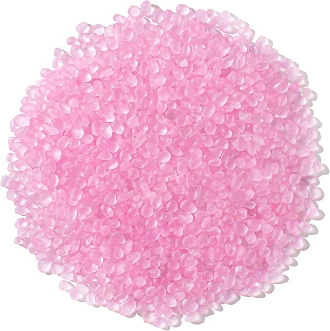 Keedolla 14oz Sea Glass Stones Frosted Glass Pebbles Gemstones by Keedolla