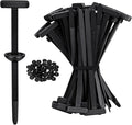 100 Pcs Nylon Multifunctional Cable Tie Buckle,Heavy Duty Self-Locking Nylon Zip Ties Holder for Car Daily Repair Bumper Clips fits Various Environments