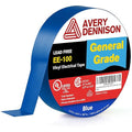 Avery Dennison Electrical Tape, General Use PVC Electric Tape, UL/CSA Listed Insulating Vinyl Tape for Electrical, Repairs, Automotive and Equipment, EE-100, ¾ in x 66 ft, Blue, 1 Roll