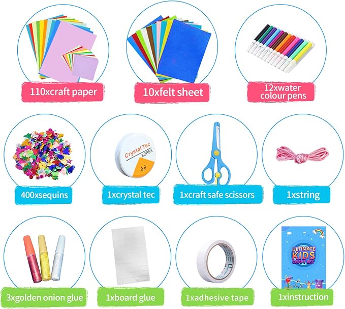 Itopstar 3000+ Kids Arts & Crafts Supplies - Image 5