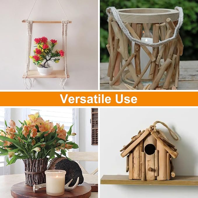 20PCS Natural Driftwood for Crafts - Image 5