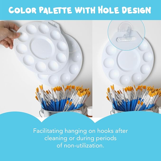 Halobios Paint Tray Palettes, Plastic Paint Pallets - Image 3