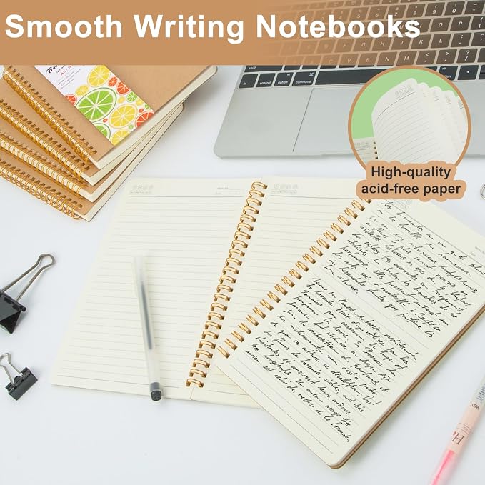 Ruled Spiral Notebook - Image 3
