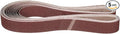 2 x 72 Inch Sanding Belt, 5 Pcs 80 Grit Knife Sharpener Belts Work Sharpening for Belt Sander Knife Carving Tool Metal Working