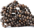 45PCS 8mm Natural Bronzite Gemstone Round Loose Beads by CHEAVIAN