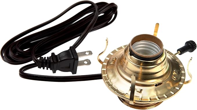 Creative Hobbies Electric Oil Lamp Burner DIY Conversion Kit, Pre-Wired and - Image 3