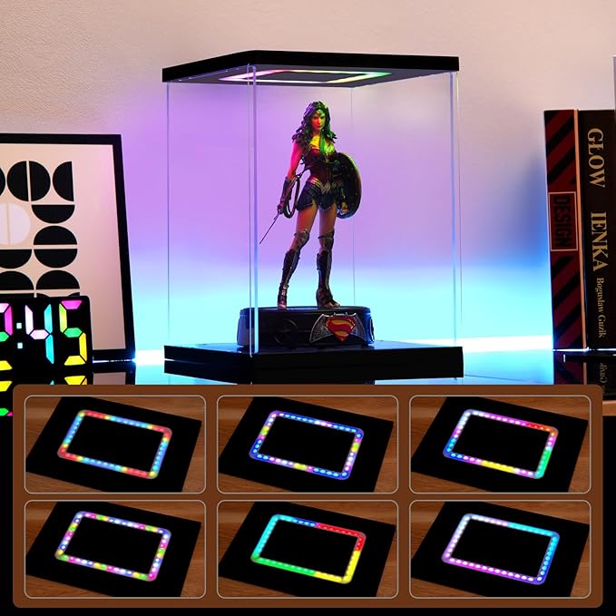 Boxing Glove Display Case with Light - Image 3