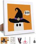 WUSARPLY Halloween Stamped Cross Stitch Kits by WUSARPLY