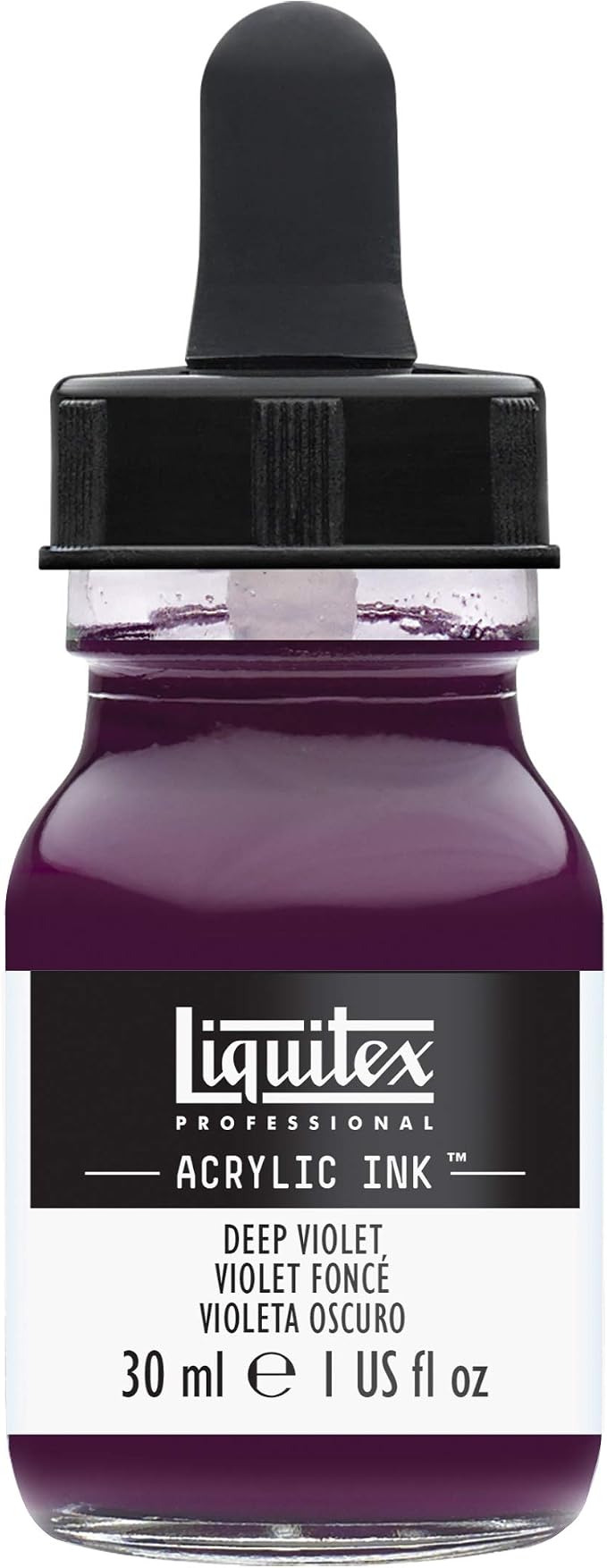 Liquitex Professional Acrylic Ink, 1-oz Jar, Deep Violet by Liquitex