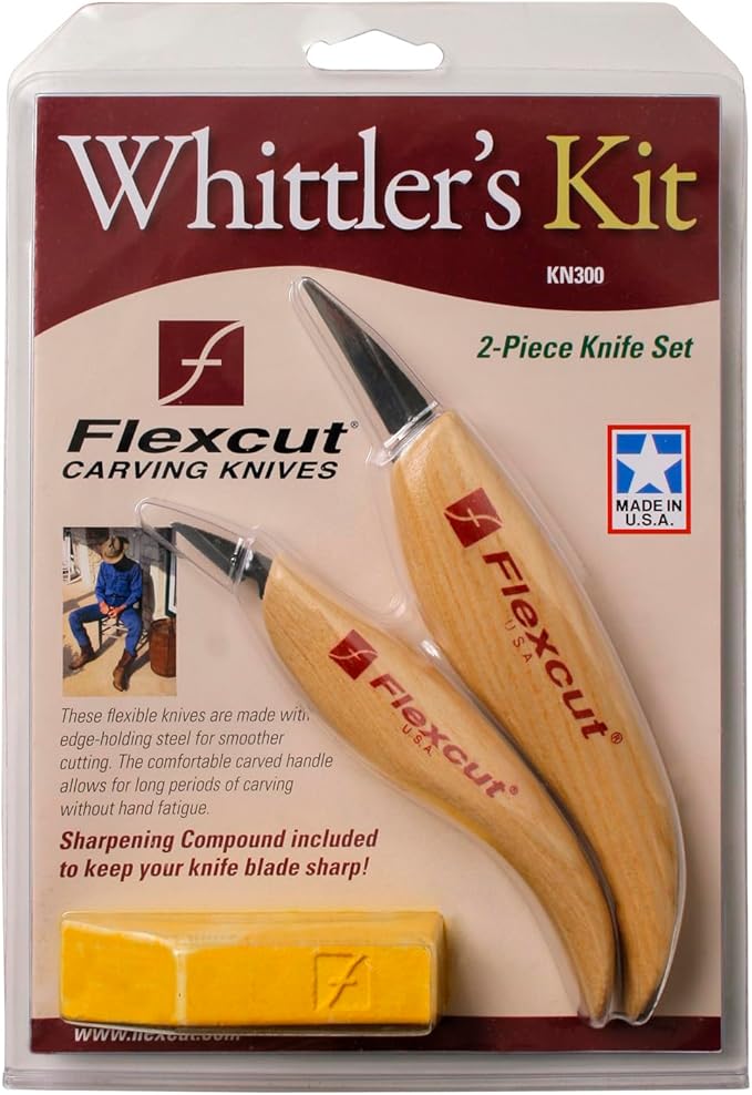 Flexcut Whittler’s Knife Kit 2-Piece Set - Image 2