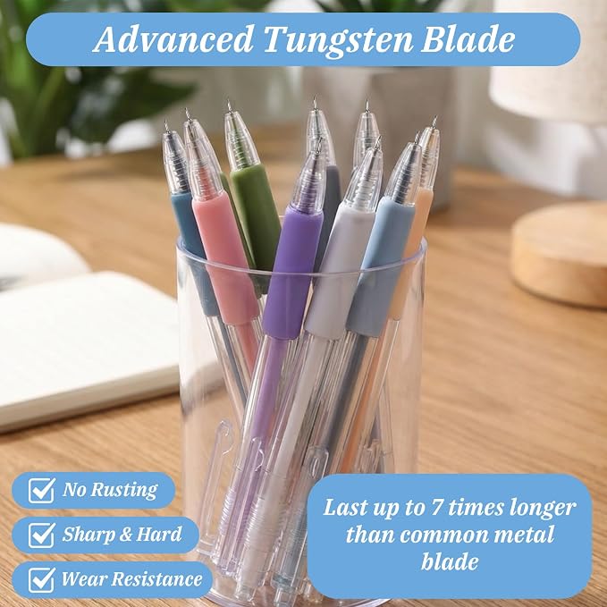 8 PCS Knife Pen_shaped Craft Cutting Tools Paper Precision Cutter - Image 3