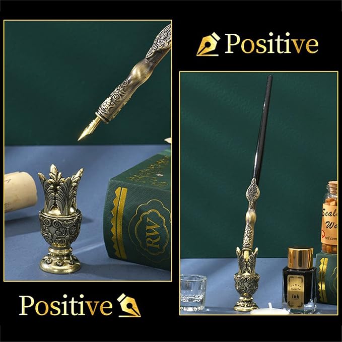 Joyeee Gold Calligraphy Pen Set - Image 2