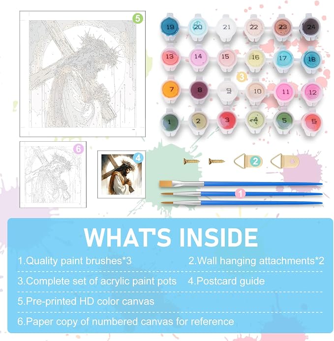 Paint by Numbers Kit for Adults - Image 5