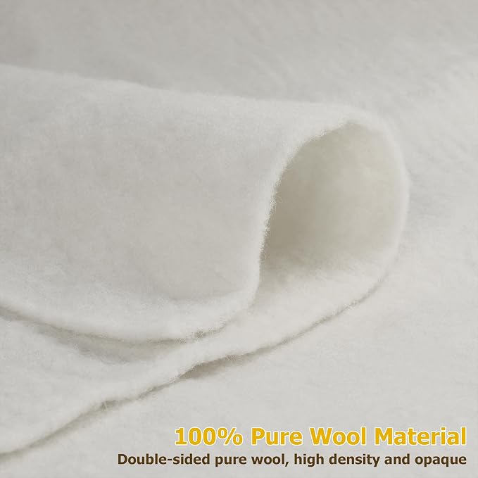 30" x 39" Wool Felt Fabric, Pure Merino Felt Fabric - Image 2