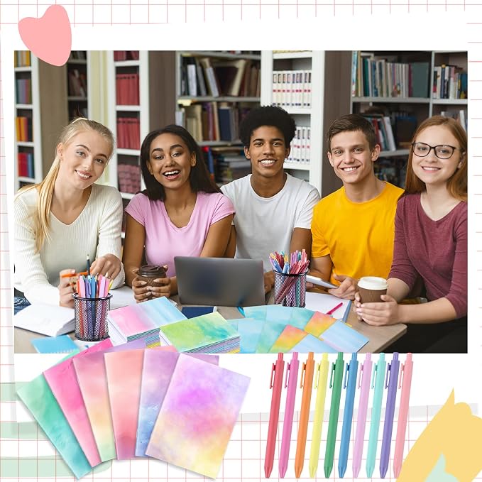Sayglossy 60 Pcs School Pocket Journal Notebook Bulk - Image 6