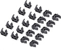 Pipe Clip Plastic Tubing Clamp for 1/2"(16mm OD) Tubing 20PCS