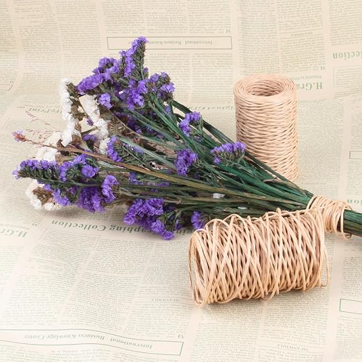 Floral Wire, Rustic Paper Wrapped Metal Wire 14 Gauge 164 Feet | Bind Wire Twine - Image 4