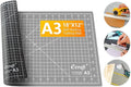 Ecraft Self Healing Cutting Mat 18x12 Inch A3, 5-Ply Double Sided Rotary by ecraft