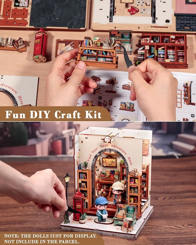 CUTEBEE Book Nook Kit - Image 6