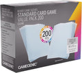 Gamegenic Prime Sleeves Standard Card Game-Size Value Pack 200 | 100 Microns by Gamegenic