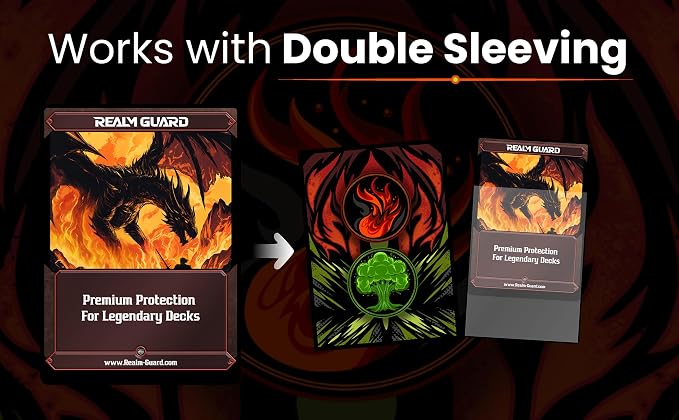 100ct Textured Matte TCG/MTG Card Art Sleeves - Image 4