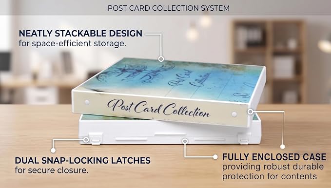 UniKeep Postcard Collector Storage Case - Image 3
