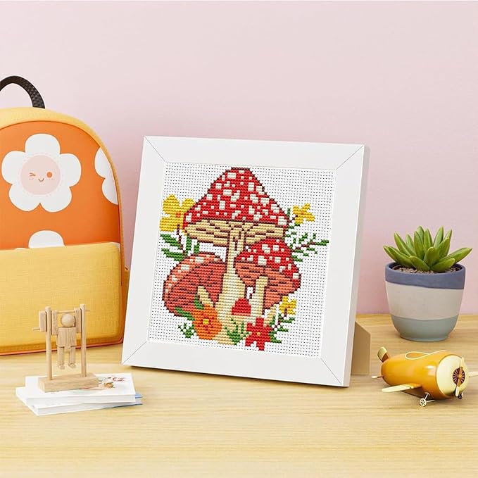 Tiwabb Mushroom Cross Stitch Kits - Image 2