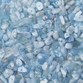 LAIDANLA Aquamarine 400pcs Natural Chip Stone Beads 5-8mm Healing Crystal by LAIDANLA
