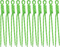 Paracord Keychain Paracord Bag Charm 12pcs Braided Nylon Rope Keychain Cord by Cmidy