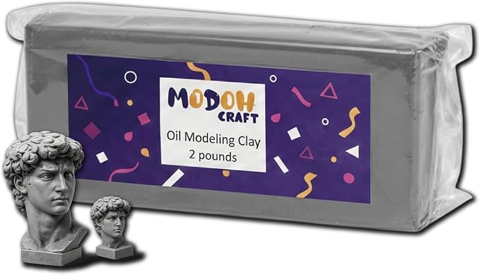 Plasticine Oil Based Non Drying Clay by MODOH