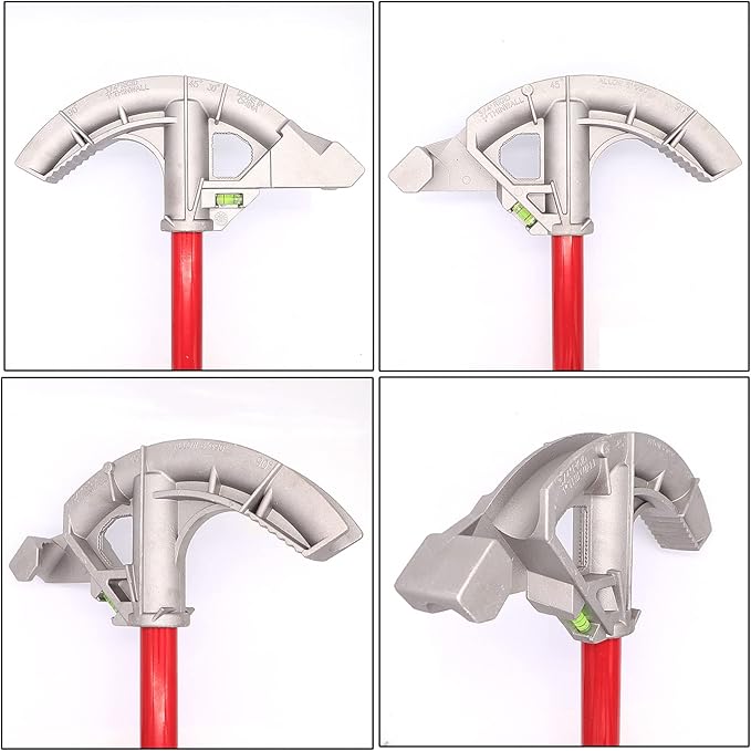 Conduit Bender Tool for 3/4inch EMT and 1/2 inch Rigid Pipes for Stub-Ups,Offsets,Back-to-Back(Aluminum)