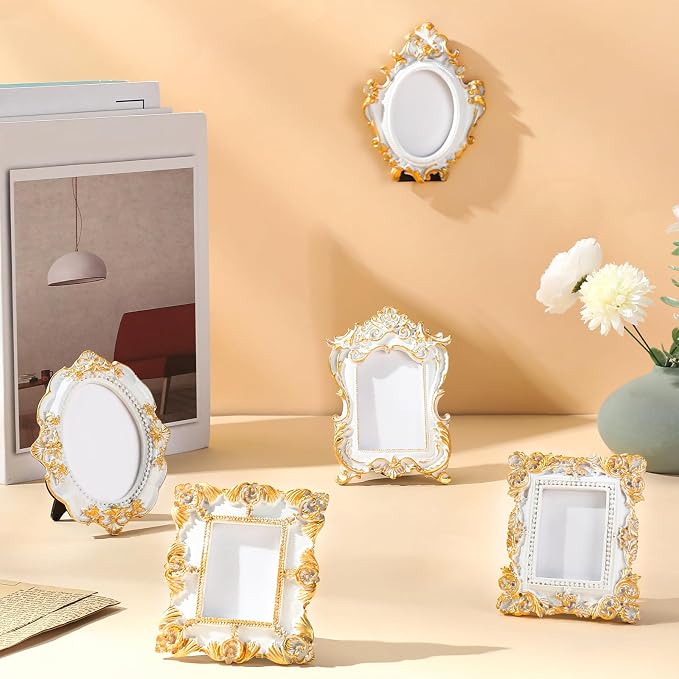 Maitys 5 Pcs Mini Picture Vintage Frames - Image 7
