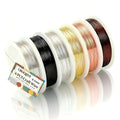 6 Rolls 24 Gauge Copper Jewelry Wire Kit Non-Tarnish by Unknown