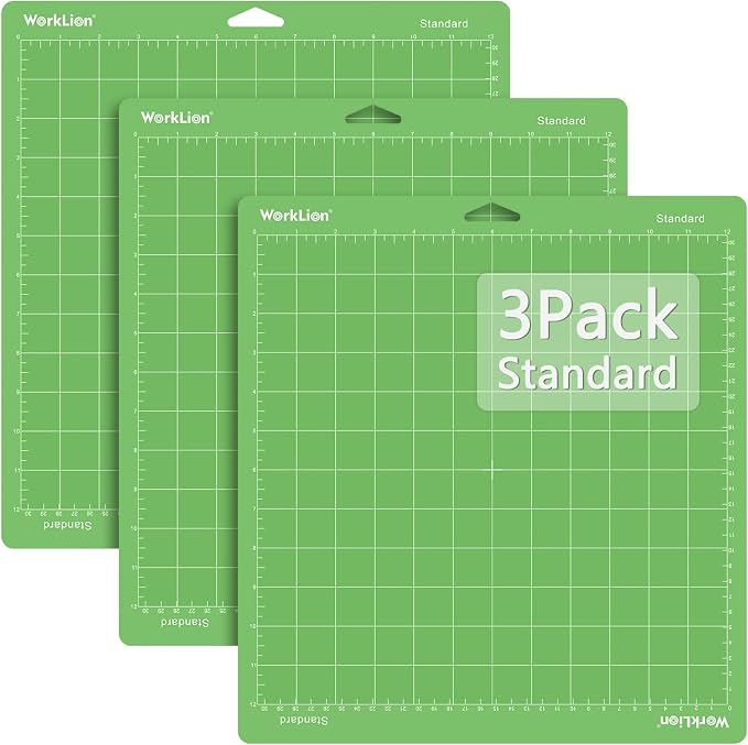 WORKLION 12x12 Standard Cutting Mat（3Pack) Compatible by WORKLION