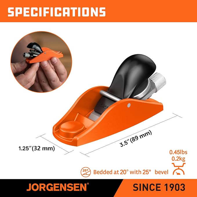JORGENSEN No.101 Mini Wood Planer - Image 8