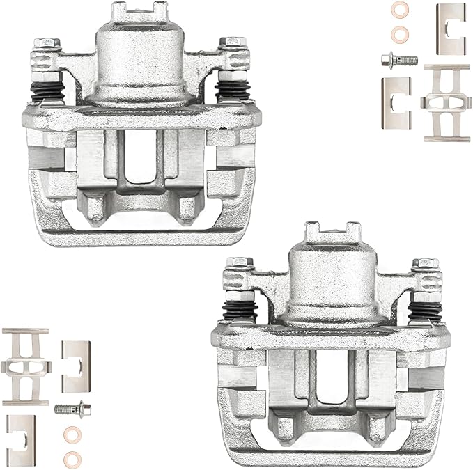 Torchbeam Rear Brake Calipers Set for Honda CR-V 2007-2011, Acura RDX 2007-2012, Honda Accord Crosstour 2010-2011, Rear Left and Rear Right Calipers Replace # 19B2910A+19B2911A