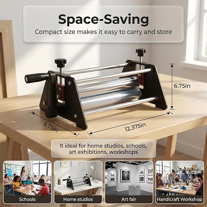 Printing Press, Basic Etching Machine, Professional Printing Machine - Image 3