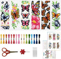 ORIGACH 6 Pcs Cross Stitch Bookmark Kit by ORIGACH