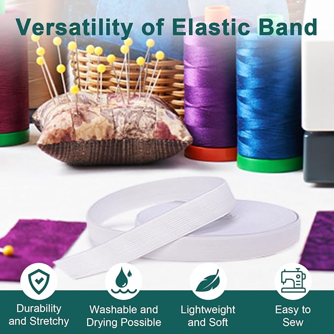 Airisoer 3/4 Inch Inch Elastic Band - Image 5