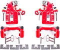 Power Stop Rear S3298 Pair of High-Temp Red Powder Coated Calipers for Acura CSX 2006-2011, Acura ILX 2013-2018, Honda Civic 2006-2015 [Model Specific]