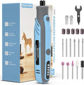 Mini Cordless Rotary Tool, 4V Rotary Tools with Speed Memory, Rotary Tool Kit with 18 Accessories Including Upgraded Sanding Belt, Small Rotary Tool with Rubber Handle for Long-term Creation
