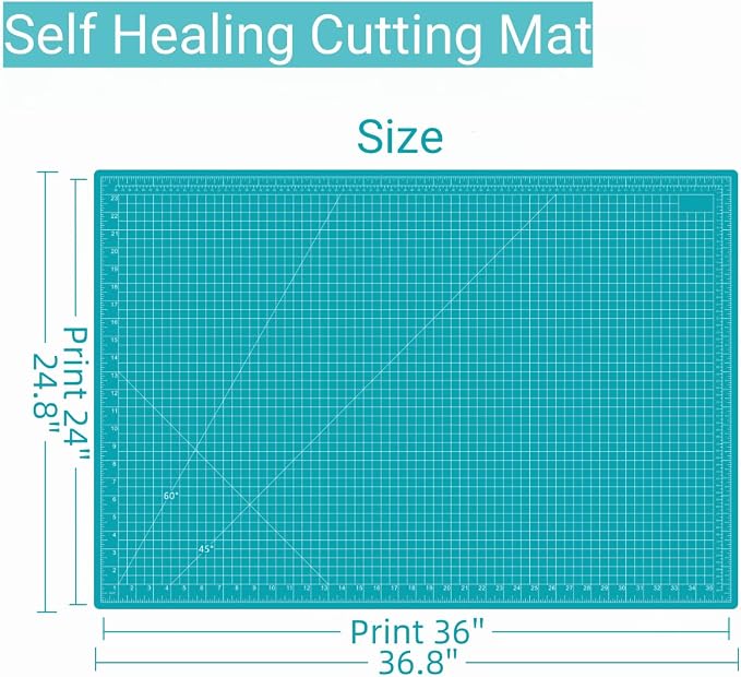 24"x36" Self Healing Cutting Mat, Sewing Mat - Image 2