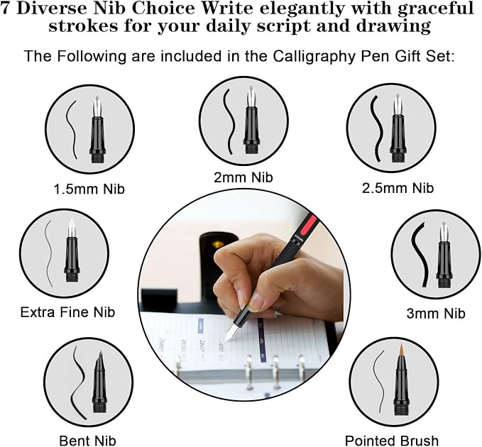 Calligraphy Pens Set 64pcs - Image 3