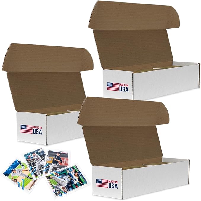 Premium Trading Card Box Storage by InvestedAlliance